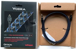 AudioQuest Vodka Optical - 1.5 Meter - New  - Open Box - Authorized Dealer - Picture 1 of 3