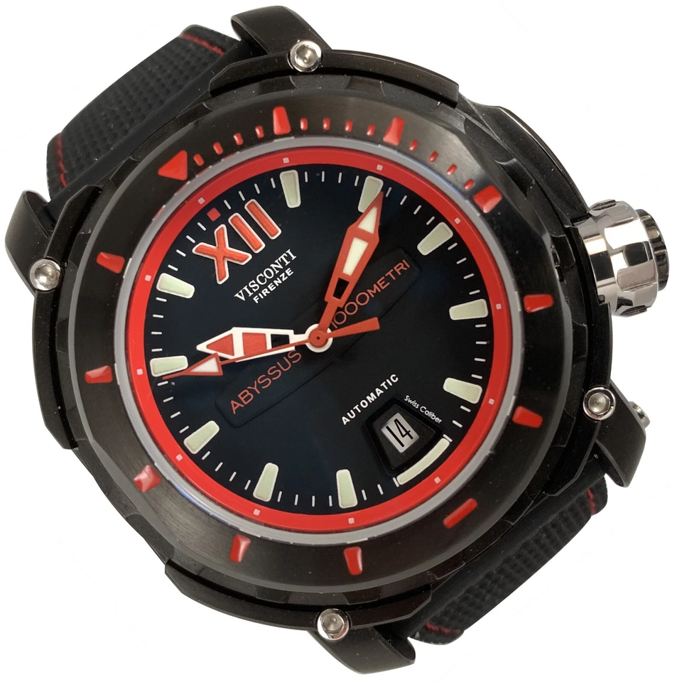 Juego completo 2018 Visconti Abyssus 1000MT KW51-03 Full Dive PVD negro Foto 1 de 4