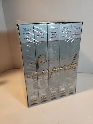 The Second Season: Legends of Hockey ( VHS, 2000, 5 Tape Set Brand New Sealed!) - Image 1 of 4