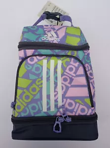 Adidas Excel 2 Thermo Brotzeittasche Schule Arbeit Logo mehrere Fächer NEU - Bild 1 von 5