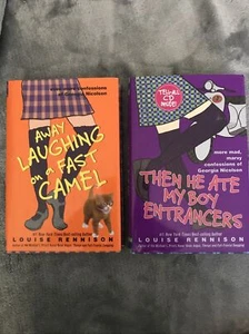 2 Louise Rennison Confessions of Georgia Nicolson Books 1st Edition Hardcover - Imagen 1 de 3