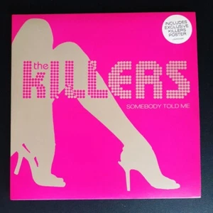 The Killers / Somebody Told Me 2004 UK PINK Vinyl Lizard King Records LIZARD009X - Picture 1 of 4