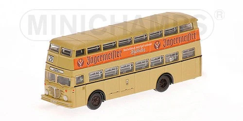 Minichamps 1 160 Bussing D2u Doppeldeckbus 1957 JAGERMEISTER