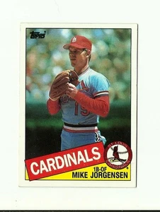 1985 TOPPS #783 Mike Jorgensen: St. Louis Cardinals: 1st Base: Baseball Card MLB - Picture 1 of 2