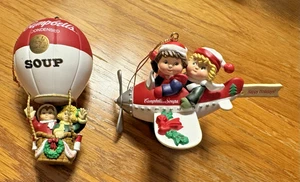 CAMPBELL’S Suppe Heißluftballon & Flugzeug Weihnachtsschmuck - Bild 1 von 6