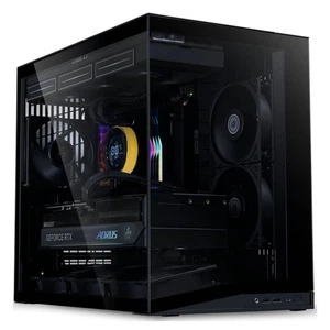 Lian Li Case Mini O11 Dynamic Mini V2 con 5 Ventole da 120 mm, Nero - Foto 1 di 9