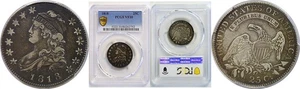 1818 25C Capped Bust Quarter PCGS VF-30 - Picture 1 of 3