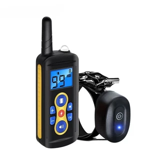 Collar de adiestramiento eléctrico para perro, mando impermeable, recargable - Imagen 1 de 16