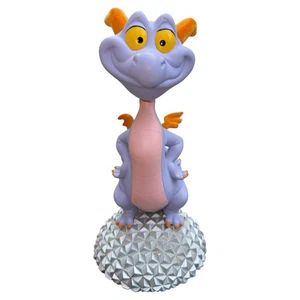 Walt Disney World Epcot Center Figment Spaceship Earth Staue Bobblehead RARE - Picture 1 of 5
