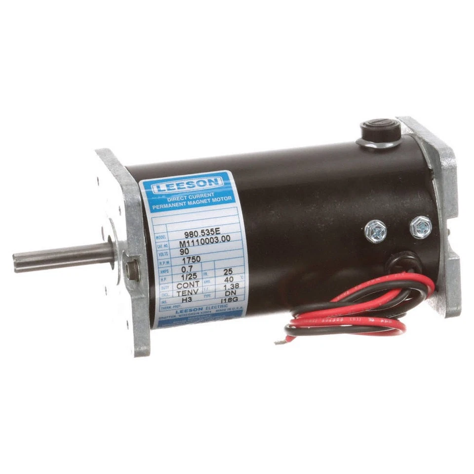 LEESON M1110003.00 DC Permanent Magnet Motor,90V DC,Round 805YD3 - Image 1 of 1