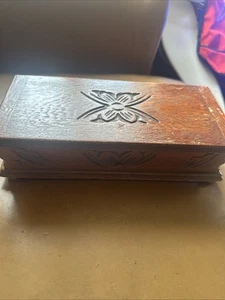 Bin Vintage Petersons Wooden Music Jewellery Box, Working - Picture 1 of 10