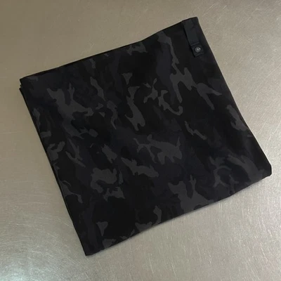 Bufanda Lululemon para mujer talla única Vinyasa algodón a presión incógnito camuflaje gris negro Foto 1 de 4