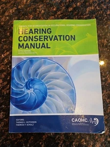 Hearing Conservation Manual - Paperback, by Theresa Y. Schulz, 5th Edition - Imagen 1 de 6