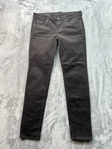 Kut From The Kloth Women Sz 6 Grey Corduroy Diana Skinny Slight Stretch Mid Rise - Picture 1 of 15