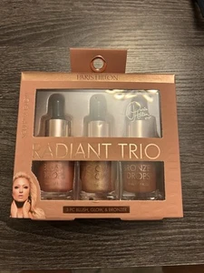 Paris Hilton Radiant Trio 3 OC Blush, Glow, & Bronzer - Picture 1 of 4