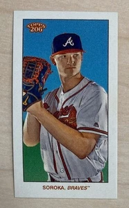 MIKE SOROKA - 2020 Topps 206 - Wave 2 - PIEDMONT BACK #5 - ATLANTA BRAVES - Picture 1 of 2