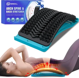 Back Stretcher for Lower Back Pain Relief, 4 Level Adjustable Arch Lumbar Back C - Picture 1 of 12