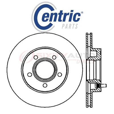 Centric C-TEK Disc Brake Rotor for 1991-1992 Ford Explorer 4.0L V6 - Kit Set eo Foto 1 de 4