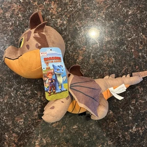 Cómo entrenar a tu dragón jinetes de rescate cortador 7" peluche marrón DreamWorks - Imagen 1 de 18