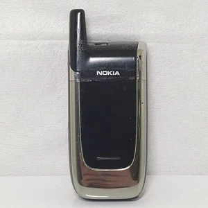 TÉLÉPHONE PORTABLE À CLAPET NOKIA 6061 ROGERS 2G - non testé *pile manquante* - Photo 1 sur 10
