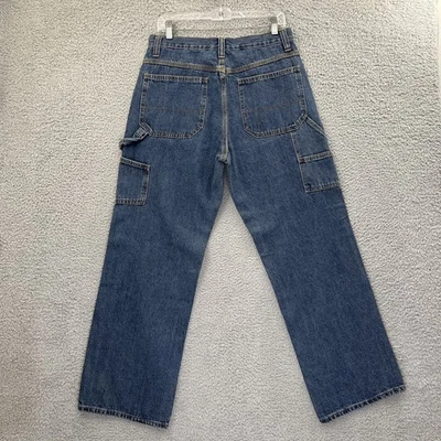 Vintage Y2K Faded Glory Carpenter Jeans Grunge Baggy Skater Men's 32 x 30 - Image 1 of 4