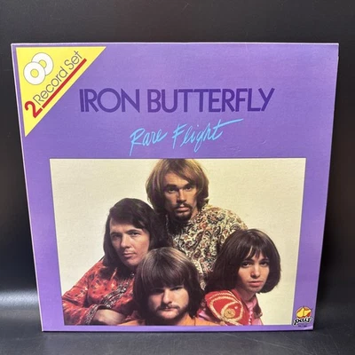 Iron Butterfly Rare Flight Pair Records Vinyl LP - Image 1 of 4