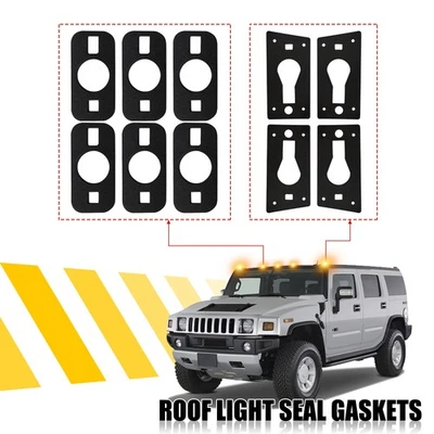 10PCS For 2003-2009 Roof H2 Hummer Cab Light Lamp Running Anti-Leak Seal Gaskets - Image 1 of 4