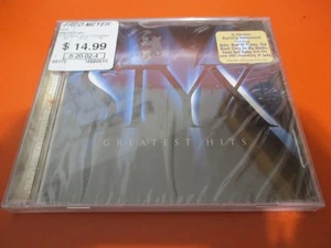 STYX GREATEST HITS NEW SEALED MUSIC CD REMASTERED 16 SONGS A&M RECORDS FREE SHIP - Picture 1 of 2
