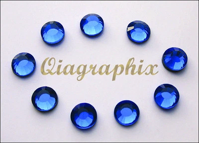 2x 1440 Pcs 20 gross DMC Iron On Hotfix Crystal Rhinestones Sapphire SS20, SS20B - Image 1 of 3