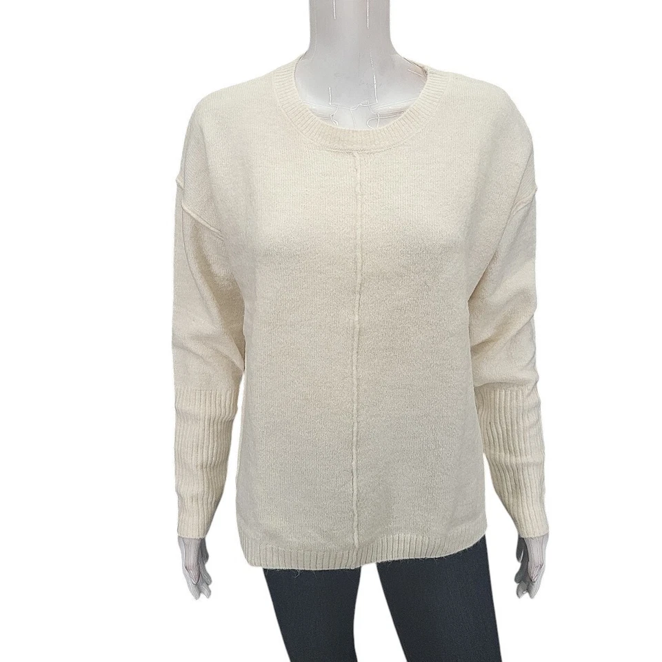 Legendary Outfitters Womens Soft Cozy Sweater Large Size Off White Pullover Top - Image 1 of 4