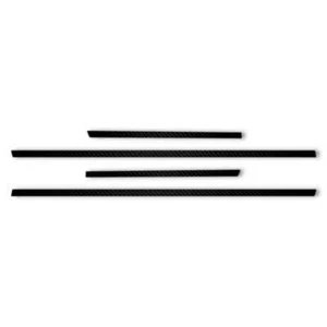 Window Sill Trim for 2005-2015 Toyota Tacoma Dbl Cab/Crew Cab [Carbon Fiber 4pc] - Picture 1 of 1