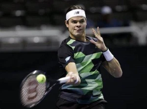 New Balance men's Tennis shirt MEDIUM Raonic SAP Open 2013 Jersey athlete issued - Picture 1 of 11