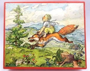 DE COLECCIÓN MARIE FISCHEROVA KVECHOVA BLOQUES DE MADERA IMAGEN ROMPECABEZAS MFK CHECOSLOVAQUIA - Imagen 1 de 13