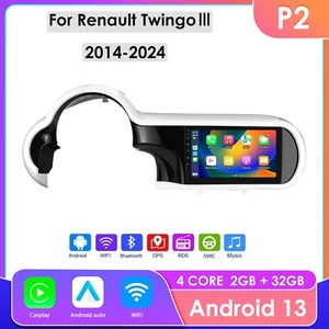 Autoradio 9'Android 14 per Renault Twingo III 2014-2025 Navi Carplay WIFI 2+32GB - Foto 1 di 19