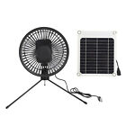 10W Solar Panel Portable Solar Camping Fan Ip67 Waterproof Camping Fan