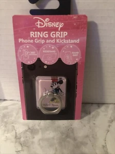 NEUF Disney MINNIE MOUSE TÉLÉPHONE ANNEAU POIGNÉE ET BÉQUILLE ~ 360 Rotation - Photo 1 sur 3