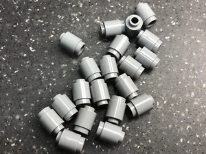 NEU LEGO hellbläulich grau runde Steine 1X1 offene Nieten - (x 25) 3062b authentisch - Bild 1 von 7
