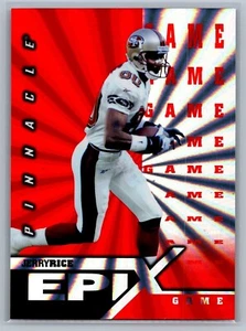 1997 Pinnacle Certified - Epix Game Orange #E19 Jerry Rice - HOF NM-MT - Picture 1 of 2