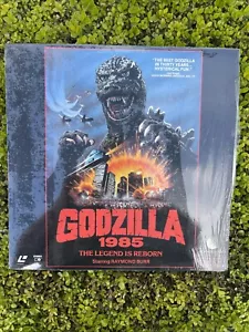 Godzilla 1985 Laserdisc Japan Monster Kult Horrorfilm LD Shrink - Bild 1 von 10