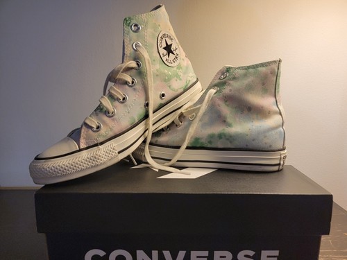 Converse Chuck Taylor All Star High Top Tie Dye pastello personalizzate