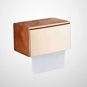 Tissue Box Holder Bathroom Stainless Steel Tissue Box Holder - Picture 1 of 11