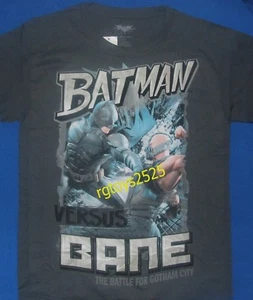 Batman Size 14-16 XL Short Sleeve T-Shirt New Child The Dark Knight Rises Gray - Picture 1 of 1