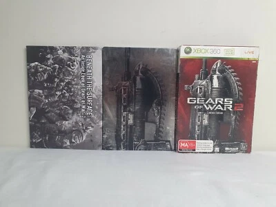 XBOX 360 Game - Gears of War 2 Limited Edition - Steebook Case And Book  - Image 1 of 4
