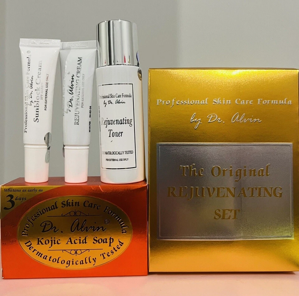 Dr Alvin - The Original Rejuvenating Facial Set By Dr Alvin (US Seller) - Image 1 of 4