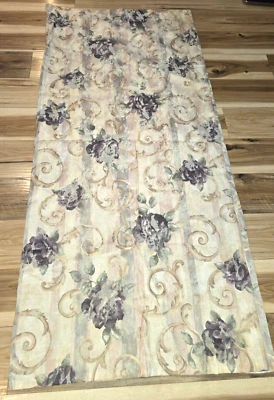 Forro y ganchos para cortina de ducha Croscill Chambord Cassis púrpura rosa 72" x 68" Foto 1 de 4