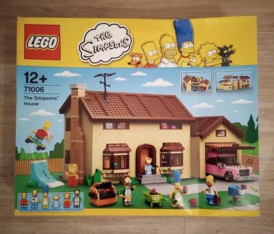 LEGO The Simpsons House 71006  with  instructions and original box, RARE - Image 1 of 4