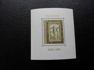 LUXEMBURG - Grüne Briefmarke / Briefmarke Block Nr. 9 n ** postfrisch (Z8) - Bild 1 von 1