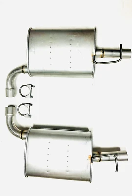 Se adapta a: silenciador lateral derecho e izquierdo para Ford Explorer 2012 a 2015 2,0 L turbo Foto 1 de 3