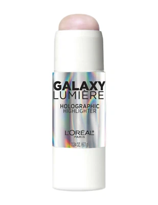 L'oreal Galaxy Lumiere Holographic Highlighter Stick 12 Cosmic Pink 0.24oz NEW! - Image 1 of 2