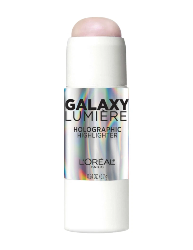 L'oreal Galaxy Lumiere Holographic Highlighter Stick 12 Cosmic Pink 0.24oz NEW! - Image 1 of 2